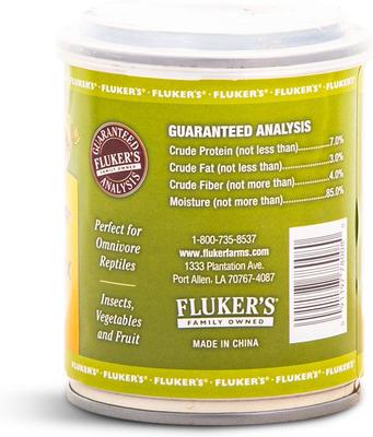 Show full view: Fluker's Gourmet Canned Omnivore Mix Reptile Food, 2.75-oz bag slide 4 of 5