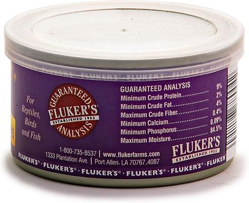 Show full view: Fluker's Gourmet Canned Soldierworms Reptile Food, 1.2-oz bag slide 2 of 4