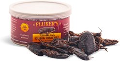 Fluker's Gourmet-Style Canned Dubia Roaches Reptile Food, 1.2-oz bag