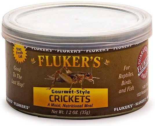 Fluker's Gourmet-Style Crickets Reptile Food