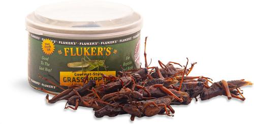 Show full view: Fluker's Gourmet-Style Grasshoppers Reptile Food, 1.2-oz can, bundle of 5 slide 1 of 5