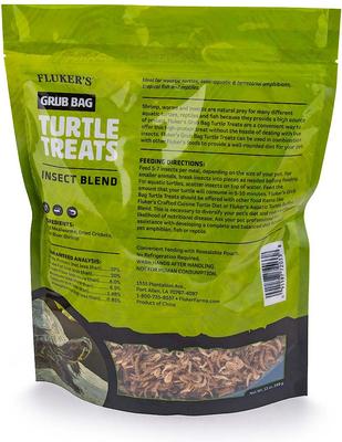 Show full view: Fluker's Grub Bag Turtle Treats - Insect Blend, 12-oz slide 3 of 4
