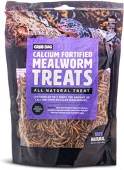 Fluker's Grub Dried Mealworms with Calcium Reptile Food, 3-oz bag slide 2 of 3