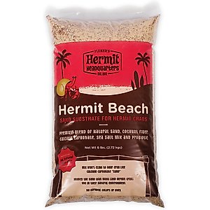 Fluker's Hermit Beach Sand Substrate, 6-lb bag, bundle of 4