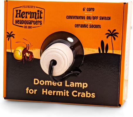 Show full view: Fluker's Hermit Headquarters 5.5-in Hermit Crab Lamp with on/off Switch, Black slide 3 of 4