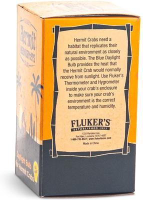 Show full view: Fluker's Hermit Headquarters Black Incandescent Hermit Crab Bulb slide 3 of 4