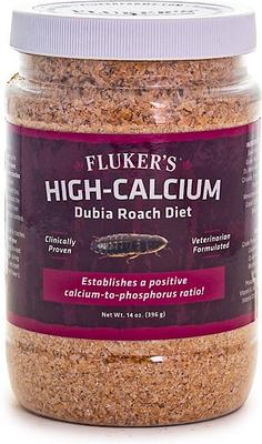 Show full view: Fluker's Hi Calcium Dubia Roach Diet Reptile Food, 14-oz bag slide 2 of 5