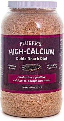 Show full view: Fluker's Hi Calcium Dubia Roach Diet Reptile Food, 3.75-lb bag slide 2 of 5