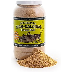 Fluker's High Calcium Cricket Diet Reptile Supplement, 6-lb jar
