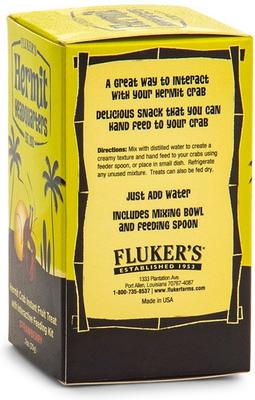 Show full view: Fluker's Interactive Powder Strawberry Instant Fruit Hermit Crab Food, .7-oz slide 2 of 3