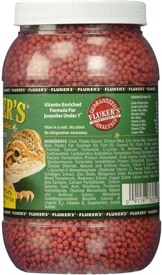 Show full view: Fluker's Juvenile Bearded Dragon Diet Reptile Food, 5.5-oz jar slide 2 of 5