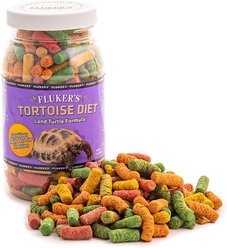 Fluker's Large Pellet Tortoise Diet Land Turtle Food, 7-oz jar