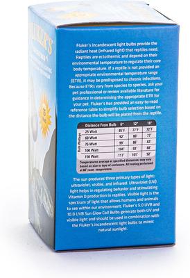 Show full view: Fluker's Neodymium Daylight Reptile Bulb, 75-watt slide 4 of 5