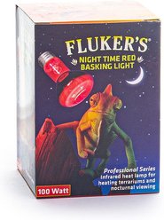 Fluker's Night Time Red Reptile Basking Light, 100-watt slide 2 of 4