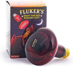 Fluker's Night Time Red Reptile Basking Light, 150-watt