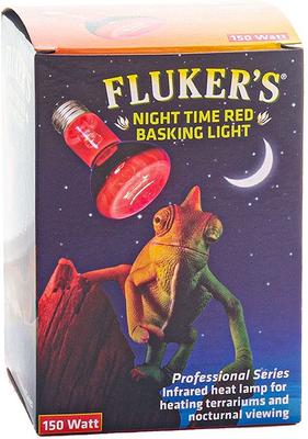 Show full view: Fluker's Night Time Red Reptile Basking Light, 150-watt slide 2 of 4