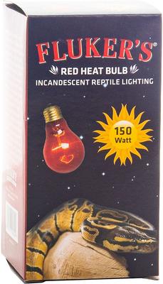Show full view: Fluker's Nighttime Red Heat Reptile Bulb, 150-watt slide 2 of 6
