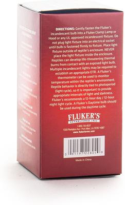 Show full view: Fluker's Nighttime Red Heat Reptile Bulb, 150-watt slide 5 of 6