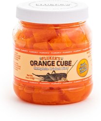 Fluker's Orange Cube Complete Cricket Diet Reptile Supplement, 6-oz jar slide 2 of 5