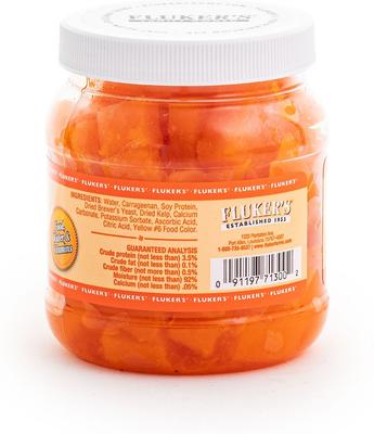 Show full view: Fluker's Orange Cube Complete Cricket Diet Reptile Supplement, 6-oz jar slide 4 of 6