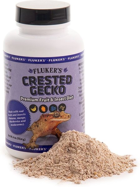 Show full view: Fluker's Premium Fruit & Insect Diet Crested Gecko Food, 4-oz slide 1 of 5
