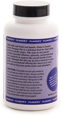 Show full view: Fluker's Premium Fruit & Insect Diet Crested Gecko Food, 4-oz slide 4 of 5