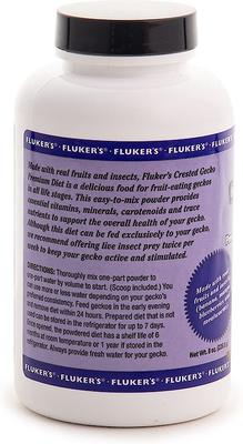 Show full view: Fluker's Premium Fruit & Insect Diet Crested Gecko Food, 8-oz slide 3 of 5