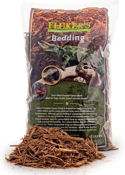 Fluker's Premium Tropical Cypress Reptile Bedding, 10-qt bag