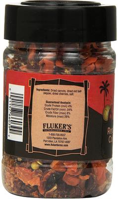 Show full view: Fluker's Red Color Enhancer Hermit Crab Food, 2.5-oz jar slide 3 of 6