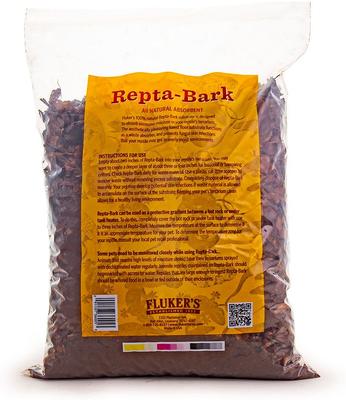 Show full view: Fluker's Repta Bark Reptile Terranium Bedding, 8-qt bag slide 3 of 3