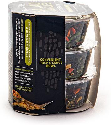 Show full view: Fluker's Salad Singles Reptile Mix Reptile Food, 3-pack slide 3 of 5