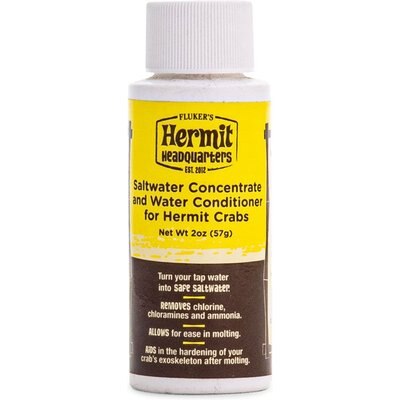 Fluker's Fluker's Saltwater Concentrate/Water Hermit Crab Conditioner, 2-fl oz bottle