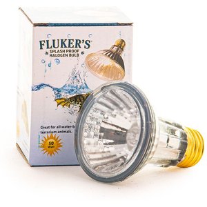 Zoo Med Repti Tuff Splashproof Halogen Reptile Terrarium Lamp, 50-watt