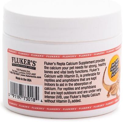 Show full view: Fluker's Strawberry Banana Flavored Reptile Calcium Supplement, 2-oz bottle slide 3 of 5