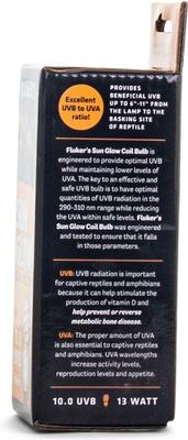 Show full view: Fluker's Sun Glow Coil Desert Reptile Bulb, 13-watt slide 3 of 5