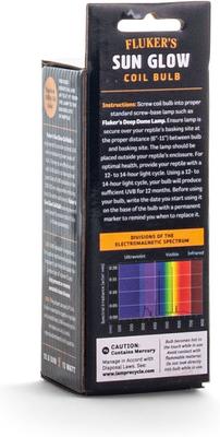Show full view: Fluker's Sun Glow Coil Desert Reptile Bulb, 13-watt slide 4 of 5