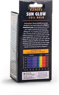 Show full view: Fluker's Sun Glow Coil Desert Reptile Bulb, 26-watt slide 4 of 5