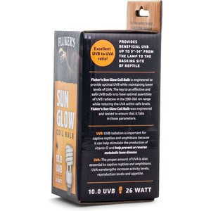 Fluker's Sun Glow Coil Desert Reptile Bulb, 26-watt