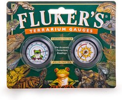 Fluker's Terrarium Gauges Thermometer & Hygrometer Combo Pack