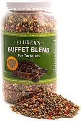 Fluker's Tortoise Buffet Blend Reptile Food, 3.25-lb bag
