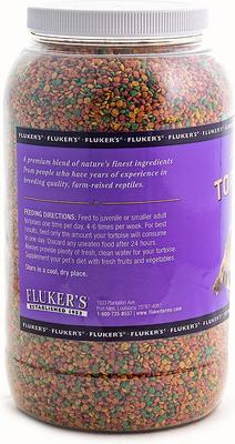Show full view: Fluker's Tortoise Diet Land Turtle Food, 3.5-lb jar slide 3 of 5