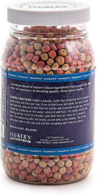 Show full view: Fluker's Turtle Diet Aquatic Turtle Food, 8-oz jar slide 3 of 4