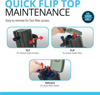 Show full view: Fluval Aquarium Underwater Filter, 34-65 gal slide 6 of 11