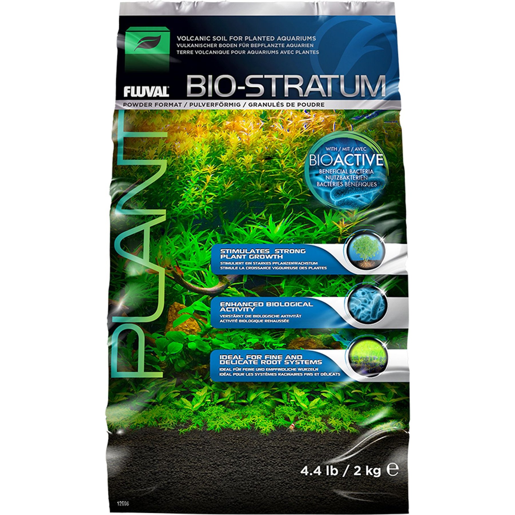 Fluval Bio Stratum Fish Substrate, 4.4-lb bag