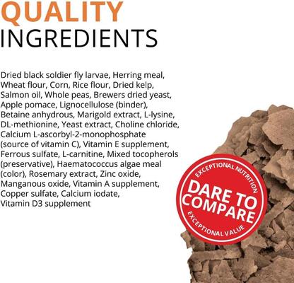 Show full view: Fluval Bug Bites Goldfish Formula Flakes Fish Food, 0.63-oz slide 5 of 9