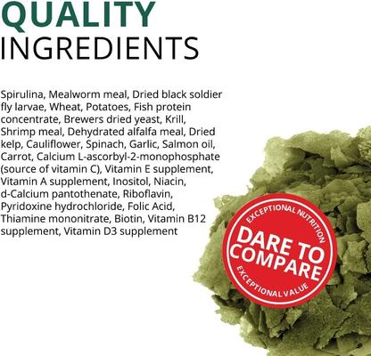 Show full view: Fluval Bug Bites Spirulina Formula Flakes Fish Food, 1.58-oz slide 5 of 7