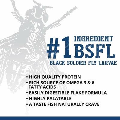 Show full view: Fluval Bug Bites Tropical Freshwater Formula Flakes Fish Food, 1.58-oz slide 4 of 9
