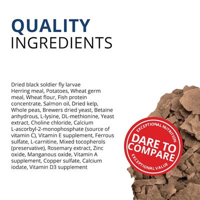 Show full view: Fluval Bug Bites Tropical Freshwater Formula Flakes Fish Food, 1.58-oz slide 5 of 9