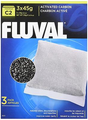 Show full view: Fluval C2 Activated Carbon Filter Media, 3 count slide 1 of 4