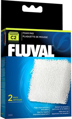 Show full view: Fluval C2 Foam Pad Filter Media, 2 count slide 1 of 4